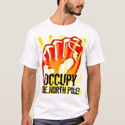 Occupez le T-shirt de Pôle Nord (Devant)