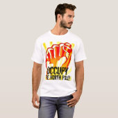 Occupez le T-shirt de Pôle Nord (Devant entier)