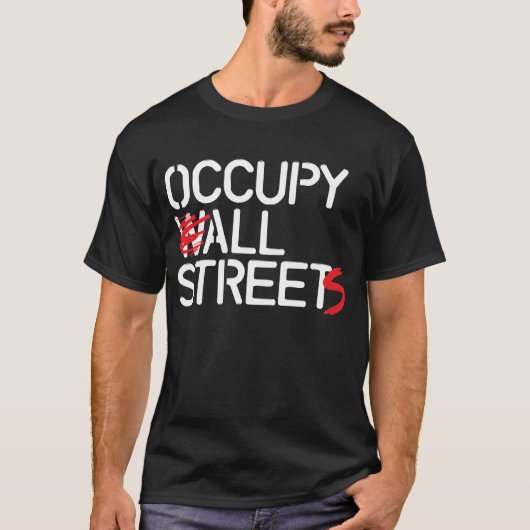 Occupez toutes les rues - T-shirt blanc (Devant)