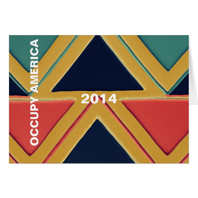 OCCUPY AMERICA 2014 (Devant horizontal)