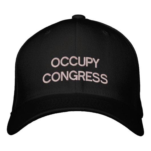 Occupy Congress Pet Sjabloon (Voorkant)