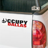 OCCUPY DALLAS BUMPERSTICKER (Op Truck)