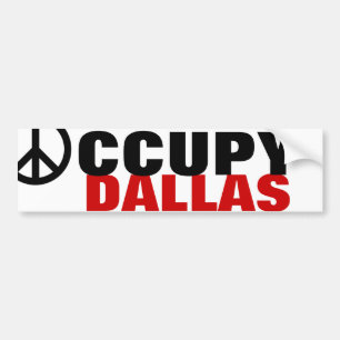 OCCUPY DALLAS BUMPERSTICKER