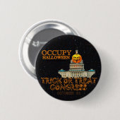 Occupy Halloween Oct. 31 Ronde Button 5,7 Cm (Voorkant /achterkant)