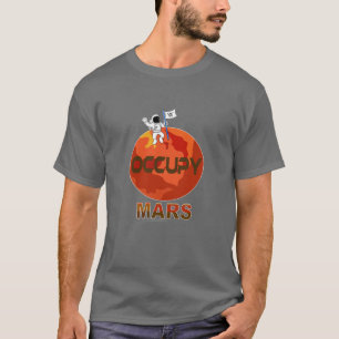Occupy Mars Comic - spatial - planète T-Shirt