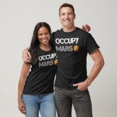 Occupy Mars - Elon Musk SpaceX Project Gift ideeën T-shirt (Unisex)