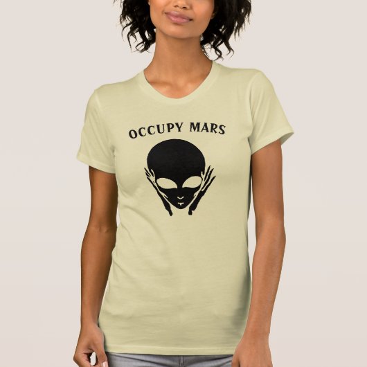 Occupy Mars T-Shirt (Voorkant)