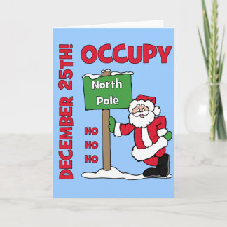 Occupy Noordpool Feestdagen Kaart