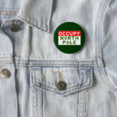 Occupy North Pole Ronde Button 5,7 Cm (In situ)