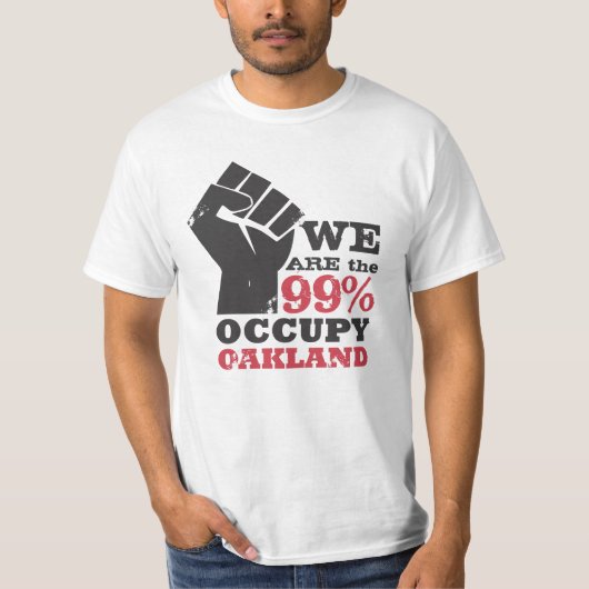 OCCUPY OAKLAND T Shirt (Voorkant)