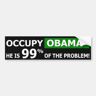 Occupy Obama Street Bumpersticker