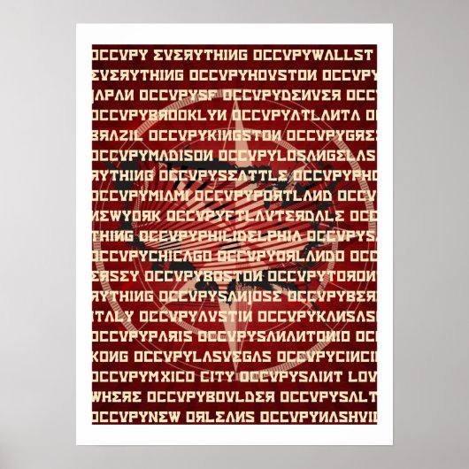 Occupy Poster Alternative (Devant)
