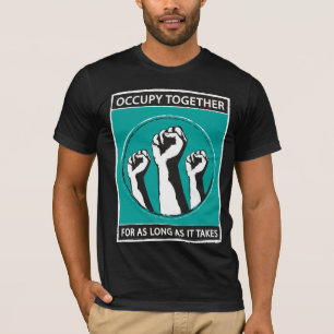 Occupy Together T-Shirt Donatie naar jouw stad.