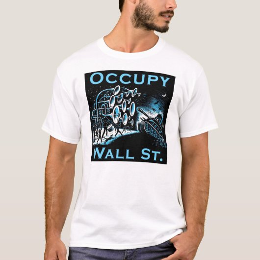 Occupy wall st. t-shirt (Voorkant)