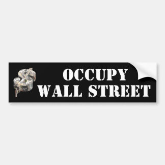 Occupy Wall Street Bumpersticker
