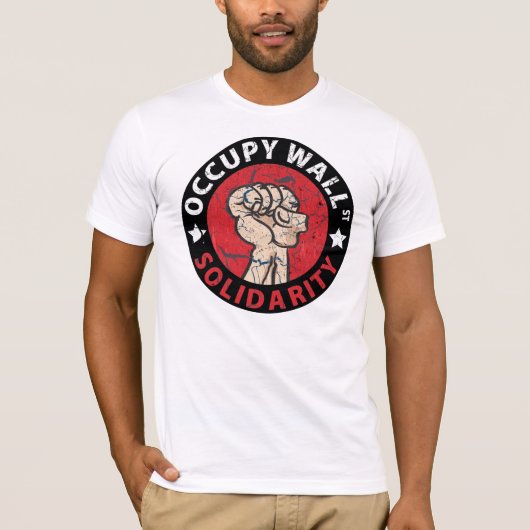 Occupy Wall Street T-shirt (Voorkant)