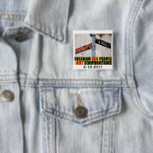 Occupy Wall Street Vierkante Button 5,1 Cm (In situ)