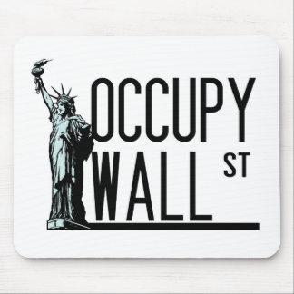 Occupy Wall Street - Vrijheidsbeeld Muismat