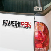 Occupy Wall Street - We zijn de 99% Bumpersticker (Op Truck)