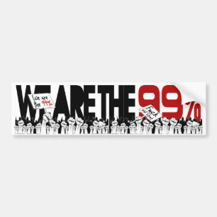 Occupy Wall Street - We zijn de 99% Bumpersticker