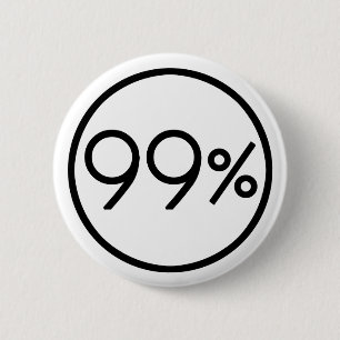 Occupy Wall Street We zijn de 99% Button