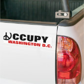 OCCUPY WASHINGTON DC. BUMPERSTICKER (Op Truck)