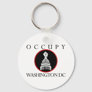 Occupy Washington DC Sleutelhanger