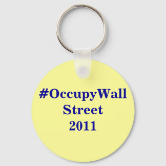 #OccupyWallStreet sleutelhanger