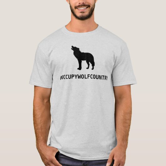 #OCCUPYWOLFCOUNTRY T-SHIRT (Voorkant)