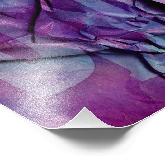 OCD Awareness, Colour Theory Poster (Textured) (Coin)