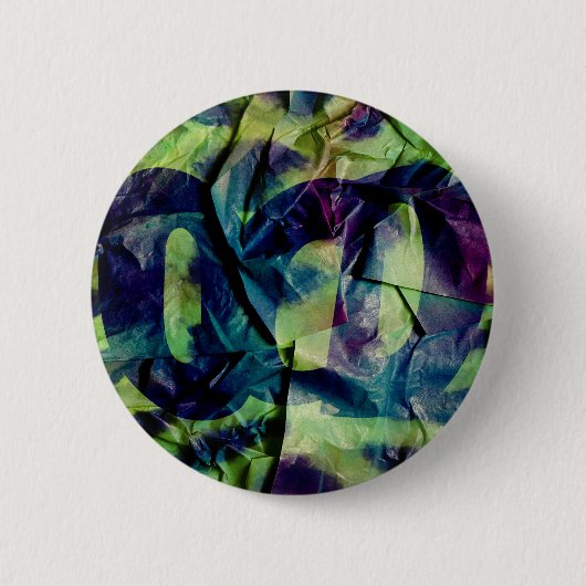 OCD-bewustzijnsbadge ( gestructureerd ) Ronde Button 5,7 Cm (Voorkant)