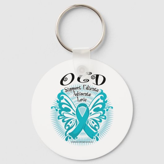 OCD Butterfly 3 Sleutelhanger (Voorkant)