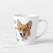 OCD : Corgi Obsessive Trouble Latte Mug (Droite)