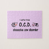 OCD Cow Jigsaw Puzzle (Horizontal)