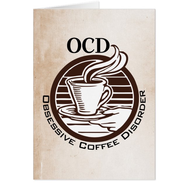 OCD : Désordre obsédant de café (Devant)
