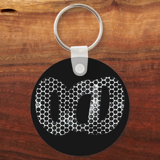 OCD Graphic Key Ring Sleutelhanger (Achterkant)