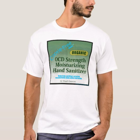 OCD HANDWASH herziene versie T-shirt (Voorkant)