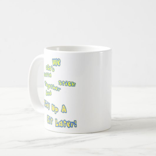 OCD is verenigd. Koffiemok (Voorkant links)