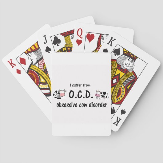 OCD-Koe Pokerkaarten (Achterkant)