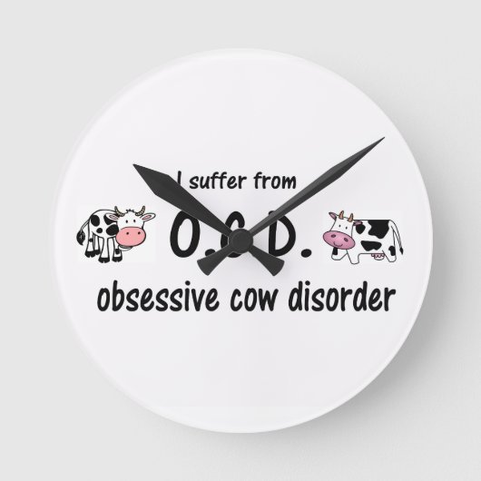 OCD-Koe Ronde Klok (Voorkant)