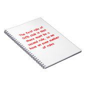 ocd notitieboek (Rechterzijde)