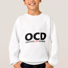 OCD - Obsessief-Cat stoornis T-shirt