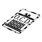 OCD Obsessief Cow Disorder Funny Magnet Magneet (Linkerzijde)