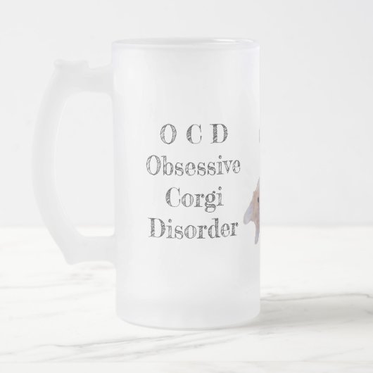 OCD: Obsessieve Corgi stoornis Matglas Bierpul (Links)