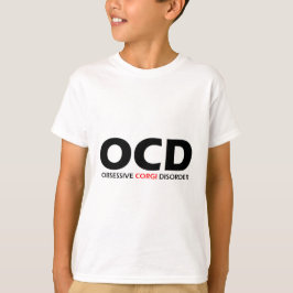 OCD - Obsessieve Corgi stoornis T-shirt