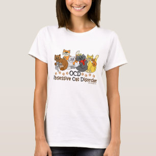 OCD obsessieve kat stoornis T-shirt
