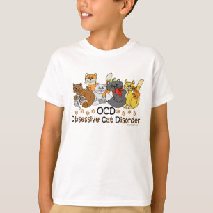 OCD obsessieve kat stoornis T-shirt