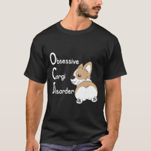 Ocd Schattige Corgi Hond Tee Door Corgi T-shirt