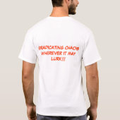 OCD Superheld T-shirt (Achterkant)