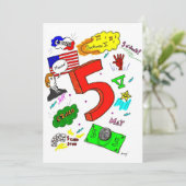 Ocde à cinq invitations (Debout devant)